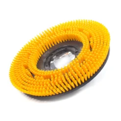 17" Floor Buffer Medium Duty Floor Scrubbing Brush W/ Poly Bristles (15" Actual Diameter)