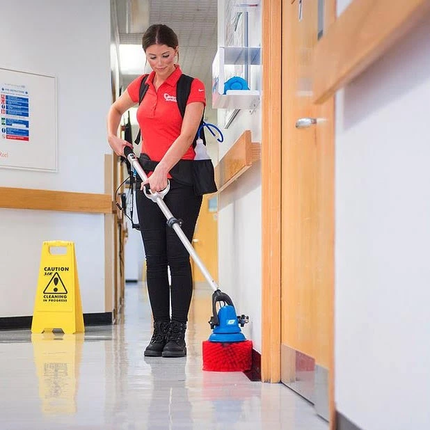 8" Baseboard & Stair Brush For Use With The MotorScrubber 3 8" Baseboard & Stair Brush For Use With The MotorScrubber - Image 3