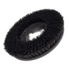 15" Floor Buffer Heavy Duty Floor Stripping Brush W/ 80 Grit Impregnated Black Nylon Bristles (13" Actual Diameter)