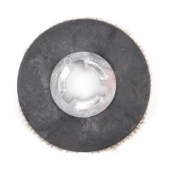 13" Floor Buffer Light Duty Marble & Stone Floor Scrubbing & Polishing Brush W/ Union Mix Bristles (11" Actual Diameter) -Clean Freak Shop oce 70811 union mix brush 13 inch top