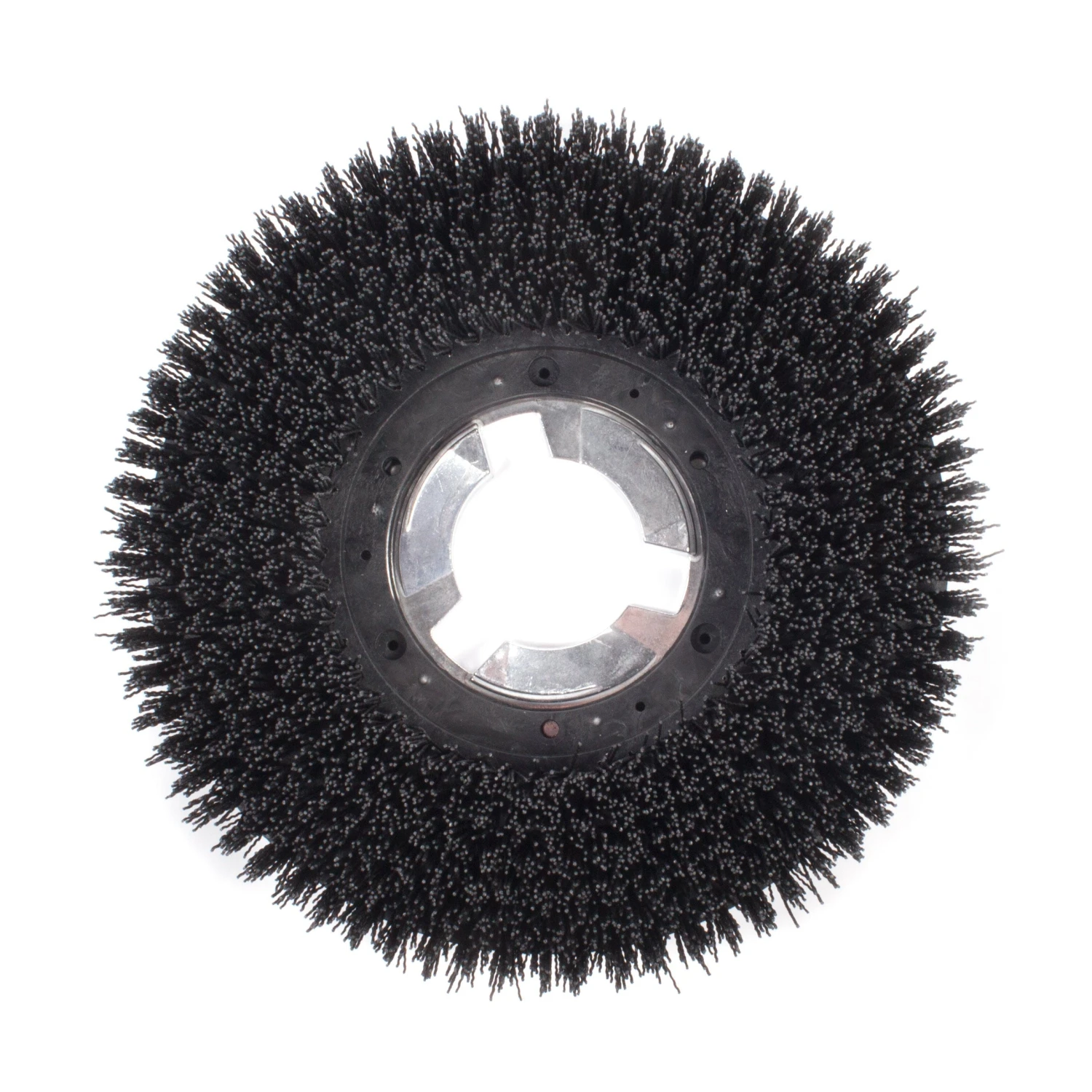 15" Floor Buffer Heavy Duty Floor Stripping Brush W/ 80 Grit Impregnated Black Nylon Bristles (13" Actual Diameter) 2 15" Floor Buffer Heavy Duty Floor Stripping Brush W/ 80 Grit Impregnated Black Nylon Bristles (13" Actual Diameter) - Image 2