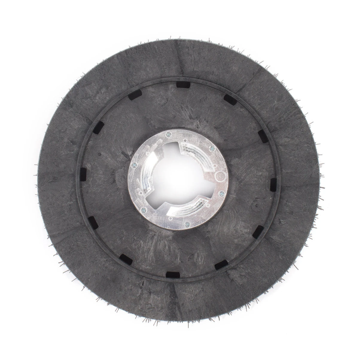 20" Floor Buffer Heavy Duty Floor Stripping Brush W/ 80 Grit Impregnated Black Nylon Bristles (18" Actual Diameter) 2 20" Floor Buffer Heavy Duty Floor Stripping Brush W/ 80 Grit Impregnated Black Nylon Bristles (18" Actual Diameter) - Image 2