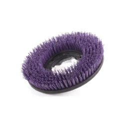 15" Floor Buffer Extra Heavy Duty Floor Stripping Brush W/ 46 Grit Impregnated Purple Nylon Bristles (13" Actual Diameter)