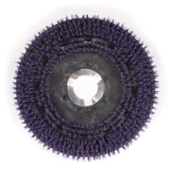 20" Floor Buffer Extra Heavy Duty Floor Stripping Brush W/ 46 Grit Impregnated Purple Nylon Bristles (18" Actual Diameter) -Clean Freak Shop oce 71518 nylon 46 grit stripping brush 20 inch bottom