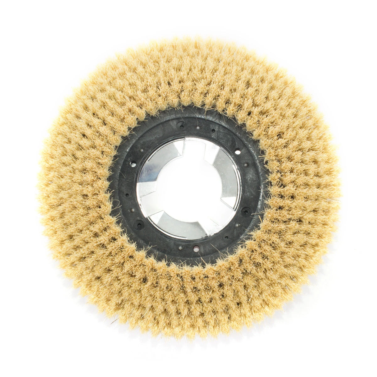 15" Floor Buffer Marble & Stone Floor Buffing & Polishing Brush W/ Tampico Bristles (13" Actual Diameter) 2 15" Floor Buffer Marble & Stone Floor Buffing & Polishing Brush W/ Tampico Bristles (13" Actual Diameter) - Image 2