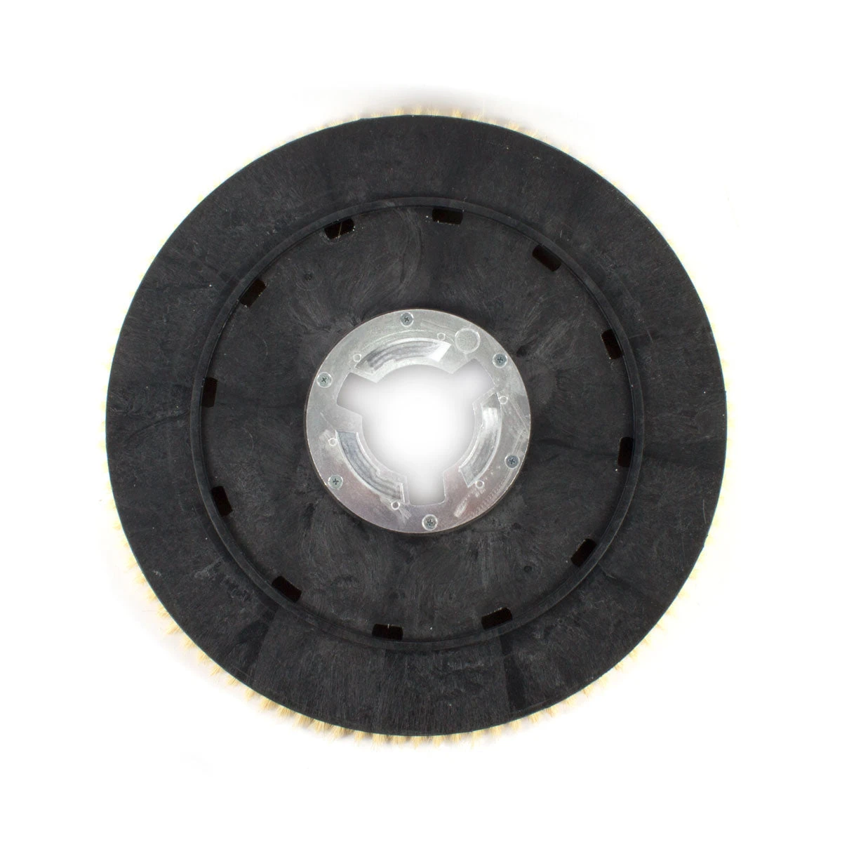 17" Floor Buffer Marble & Stone Floor Buffing & Polishing Brush W/ Tampico Bristles (15" Actual Diameter) 2 17" Floor Buffer Marble & Stone Floor Buffing & Polishing Brush W/ Tampico Bristles (15" Actual Diameter) - Image 2