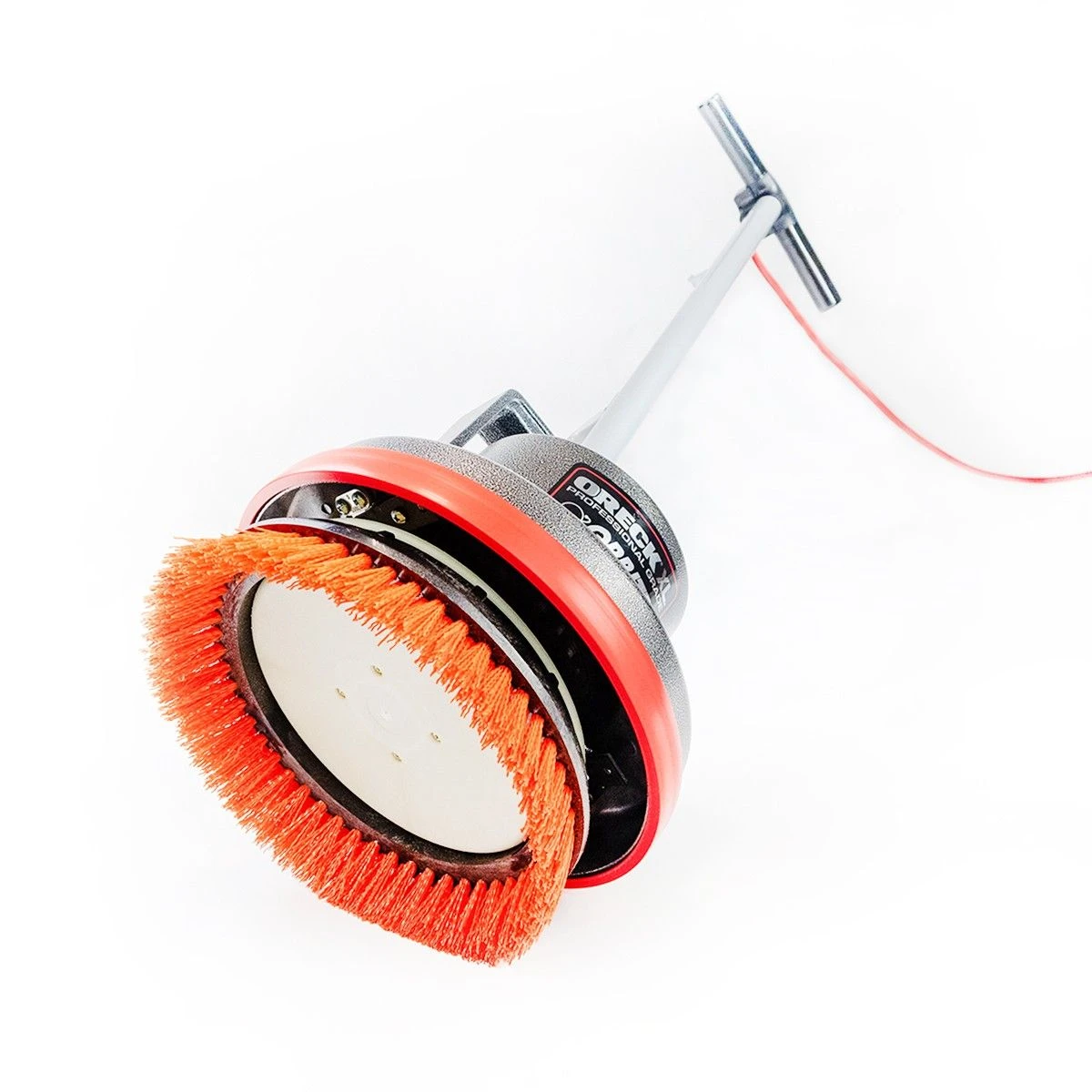Oreck® Orbiter® 12" Orange Heavy Duty Floor Scrubbing Brush 4 Oreck® Orbiter® 12" Orange Heavy Duty Floor Scrubbing Brush - Image 4