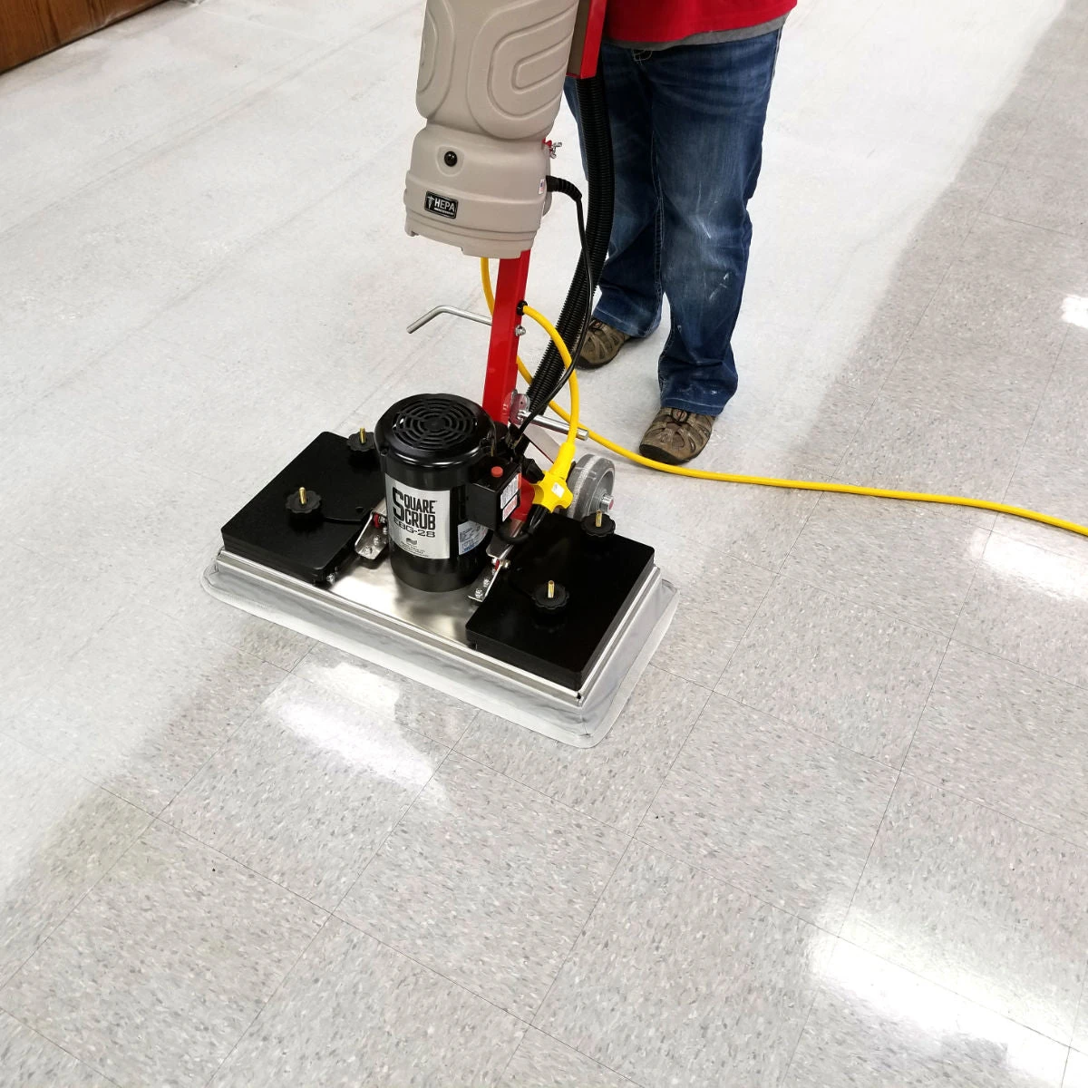 Square Scrub® 14" X 28" Pivot Floor Stripping Machine 3 Square Scrub® 14" X 28" Pivot Floor Stripping Machine - Image 3