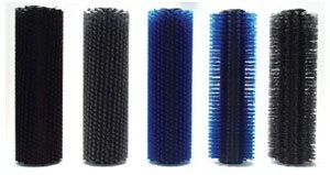 Tornado® 12" Black Soft Bristle Cylindrical Floor Scrubbing Brush (#33856) - 2 Required 2 Tornado® 12" Black Soft Bristle Cylindrical Floor Scrubbing Brush (#33856) - 2 Required - Image 2