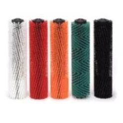 Tornado® 33" White Soft Poly Cylindrical Scrub Brush (#48906010) - 2 Required