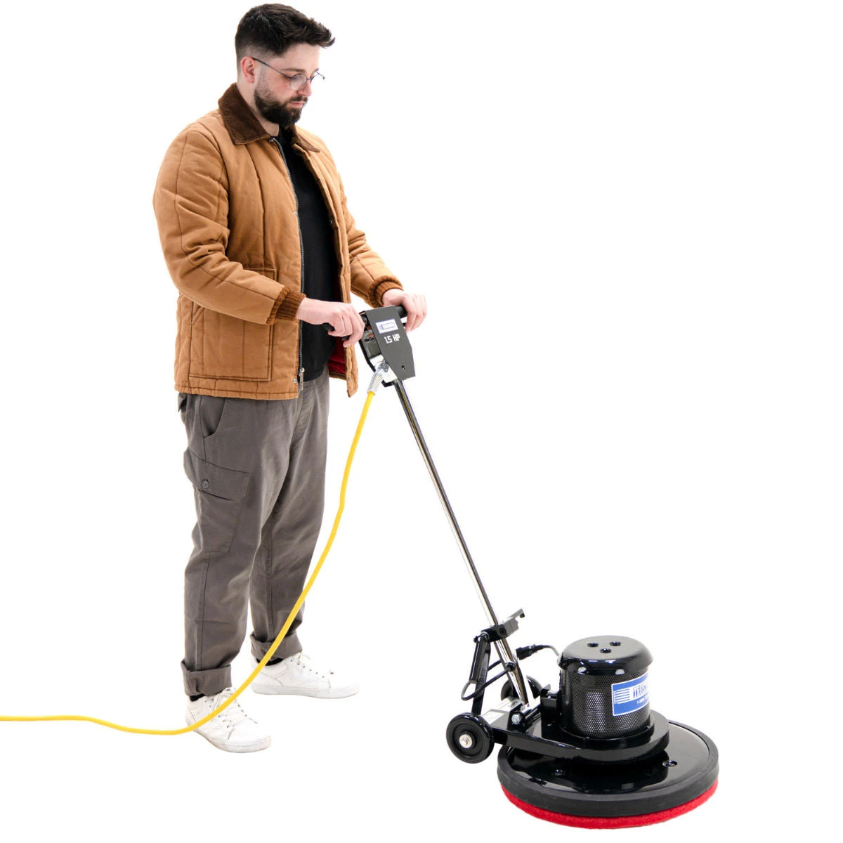 Trusted Clean 20" Dual Speed Floor Buffer W/ Pad Driver (180 & 320 RPM) 2 Trusted Clean 20" Dual Speed Floor Buffer W/ Pad Driver (180 & 320 RPM) - Image 2