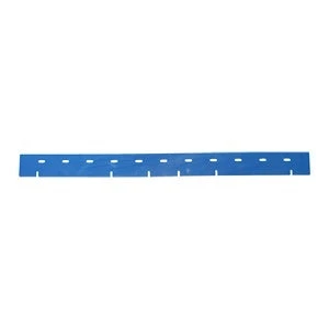 Viper Fang 24T & 26T Auto Scrubber Blue Polyurethane Front Squeegee Blade 1 Viper Fang 24T & 26T Auto Scrubber Blue Polyurethane Front Squeegee Blade